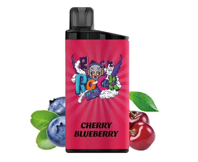 IGET Bar 3500 Puffs Vape - Kers Blauwe Bes: Een Nederlands Zomerfeestje in Jouw Zak