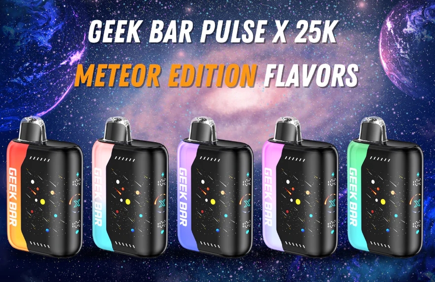 Geek Bar Pulse X 25K Puffs Meteor Edition - ATL Munt: De Toekomst van Vapen is Hier